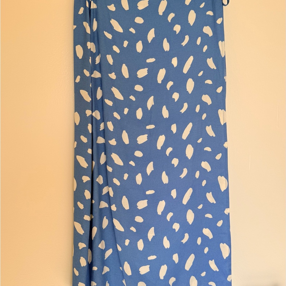 Reformation Blue and White Patterned Skirt - Picture 3 of 5